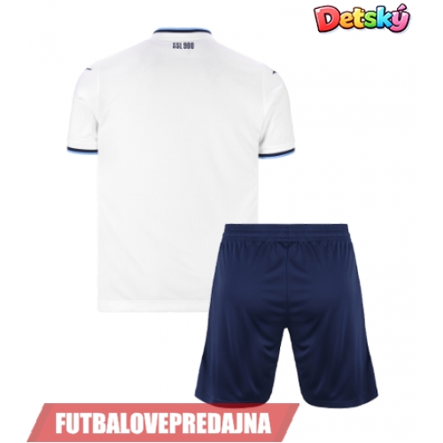 Lacne Dětský Futbalové dres Lazio 2026-27 Krátky Rukáv - Preč (+ trenírky)